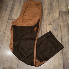 Browning UPLAND PANT - CHOCOLATE / BLAZE 34 x 34 Mens Pants Hunting- Excellent!