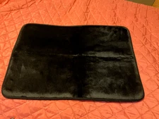 New Black Smiry Memory Foam Mat