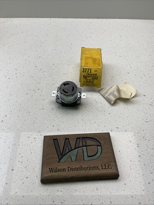 Hubbell Wiring Device-Kellems Hbl3771 Locking Receptacle, Non-Nema, 50 A,