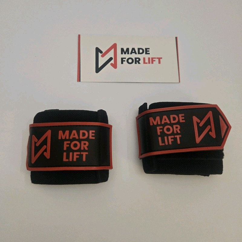 Made For Lift 18" Wrist Wraps NEW Powerlifting CrossFit Weightlifting
