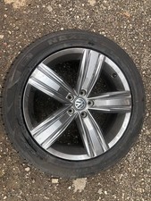 GENUINE 16-24 VW TIGUAN ALLSPACE 19 INCH ALLOY WHEEL 235 50 19 / 5NN601025C
