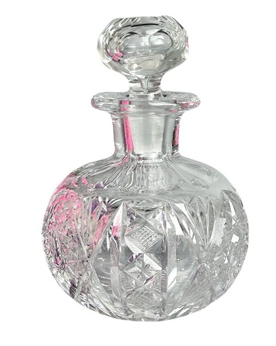 Antique ABP Cut Glass Cologne Bottle American Brilliant Period 5.5” 19thC - Picture 1 of 22
