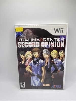 Trauma Center Second Opinion Nintendo Wii Complete CIB Game Manual Tested