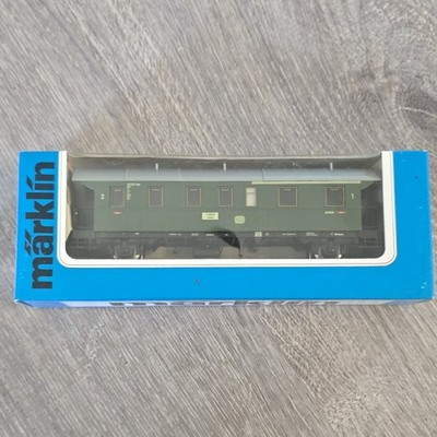 Märklin HO Gauge Passenger Car Deutsche Bahn 4100 Green 1:87 Model Railroad