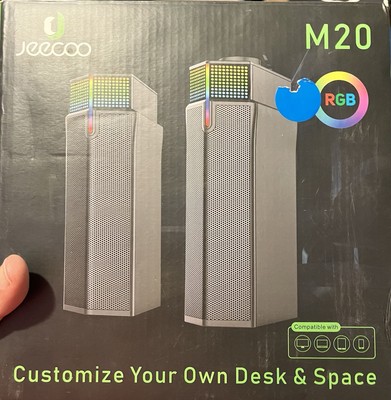 Jeecoo M20 Bluetooth Computer Speakers For PC Desktop Gaming Wireless