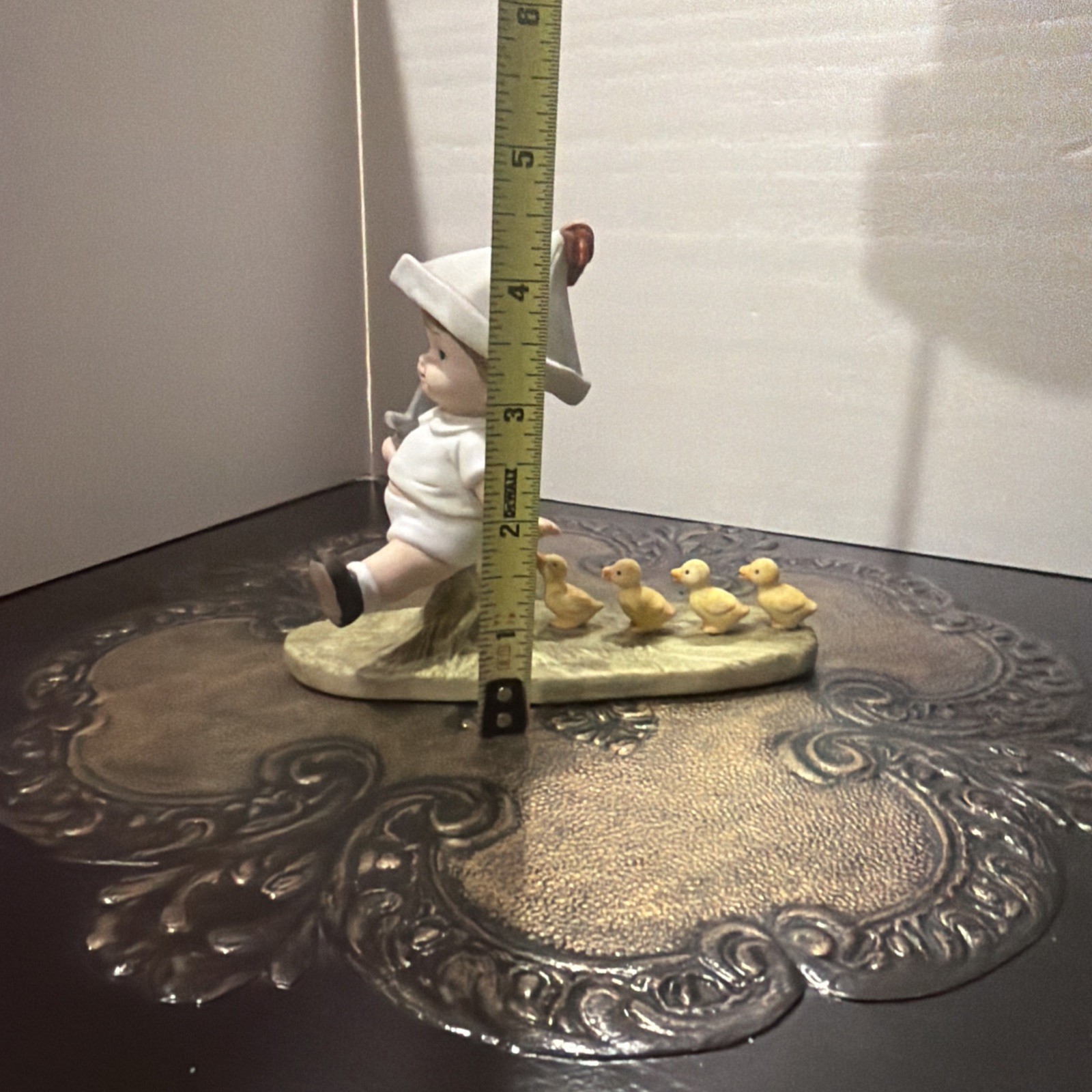 Antique 1921 Porcelain Figure The Boys Are Marching. Rare Taiwan The Hearst Corp