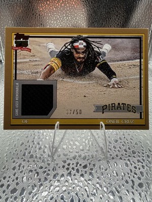 2026 Topps Series 1 Oniel Cruz 1991 Topps Relic Gold /50 #91R-OC