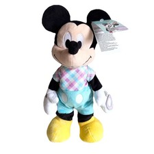 Disney 13'' Easter Dancing Mickey Plush Stuffed Animal NWT