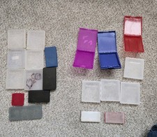 Lot of Nintendo Gameboy Game Boy Game Cartridge Storage Case DS GBA
