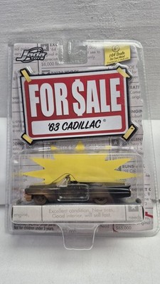 Jada Toys 1:64 '63 Cadillac Die Cast Intem No. 12063, Neu in ungeöffneter OVP 