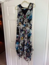 Simply Vera Vera Wang Floral Sleeveless Women's Dress Size XL