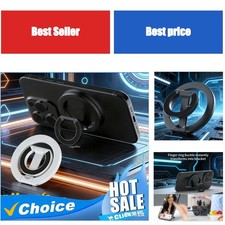 Magnetic Phone Ring Holder 360 Rotation Foldable MagSafe Stand