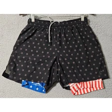 Chubbies Shorts Black Stars The Danger Zones Ultimate Training Lined Mens Small