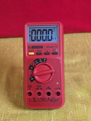 Beha Amprobe Hexagon 110 Hand-Multimeter digital CAT II 1000 V, CAT III 600V #50