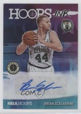 2019-20 Panini NBA Hoops Premium Stock Ink Brian Scalabrine #HI-BSC Auto 10dw