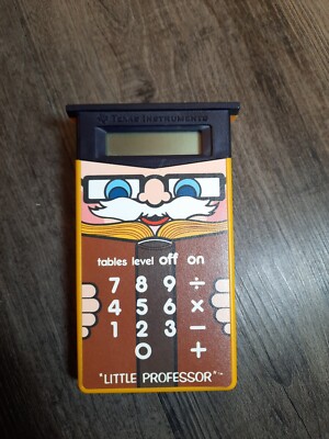 Vtg Texas Instruments Little Professor Calculator Electronic as is read
