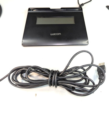 Wacom STU-300 /  USB LCD Signature Tablet Pad with Stylus Pen and USB Cable