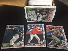 2019 Bowman baseball complete base set #1-100 Veterans and Rookies McNeil, RC