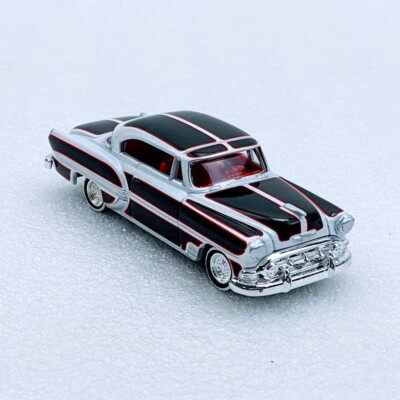 Hot Wheels, '53 CHEVY BEL AIR LOWRIDER, Silver, Rock 'N Road, NEW