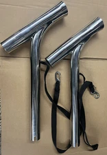 Manifish Made Stainless Steel SS Rod Holder Pod (PAIR)