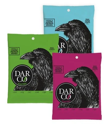 ▓▒ SATZ MARTIN DARCO SAITEN - FÜR ELEKTROGITARREN -VERS.STÄRKEN- HIGHQUALITY▒▓