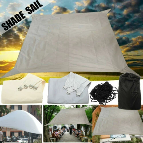Rechteckige wasserdichte Sonnensegel für Garten & Terrasse