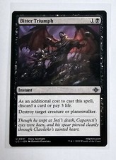 bitter triumph mtg card Dry Erase Blank Tokens