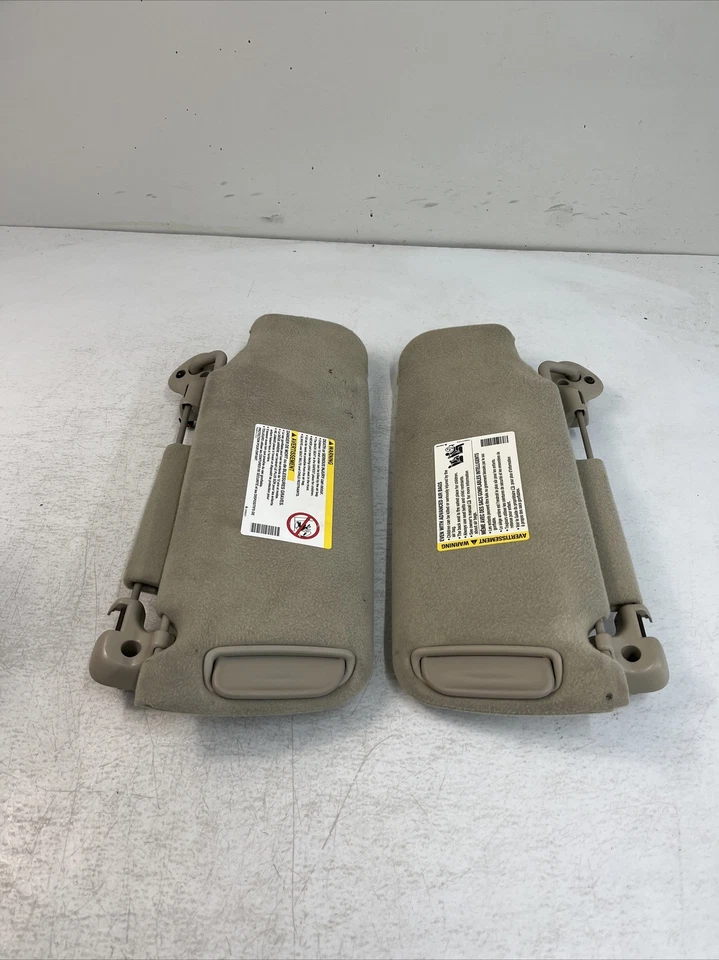 00-06 Chevy GMC Tahoe Suburban Yukon Juego de parasol OEM tostado/beige Foto 4 de 4