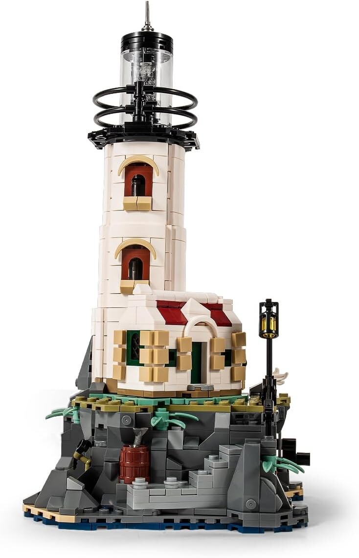 Lighthouse Building Block Kit with 11.81-Inch Model - Perfect Gift for All Ages