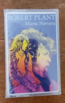 New Sealed Manic Nirvana by Robert Plant Cassette 1990 Atlantic Records