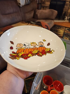 Peanuts Suddenly Its Fall Pasta Bowl
