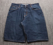 Rocawear Y2K VTG Denim Shorts Men's 38x12 Baggy Hip-hop Skater Wide-leg