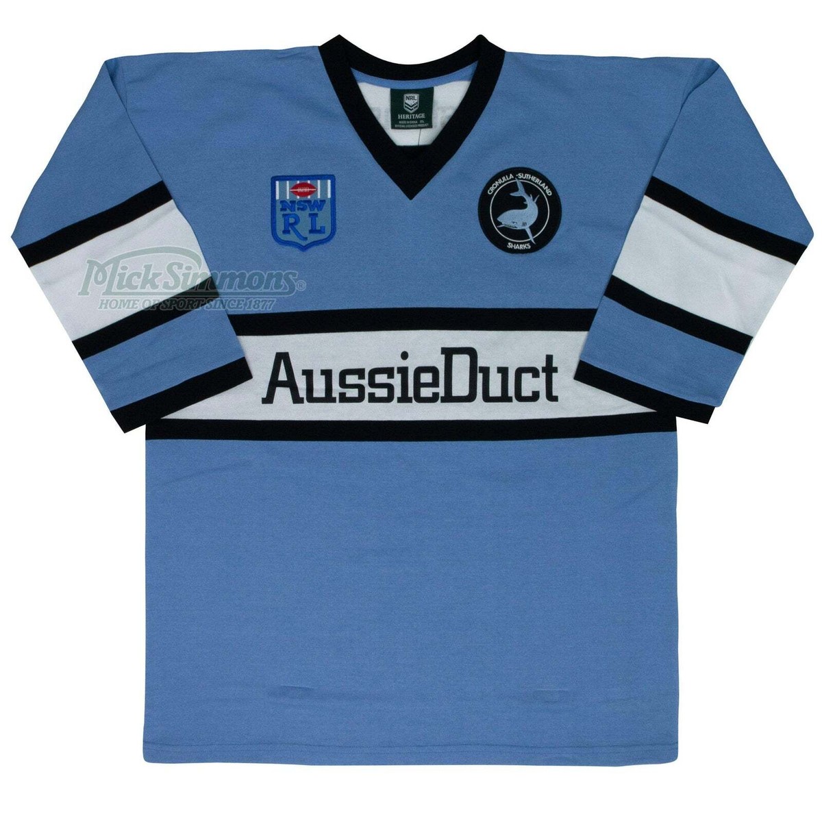NEW Cronulla Sharks 1988 NRL Vintage Retro Heritage Rugby League