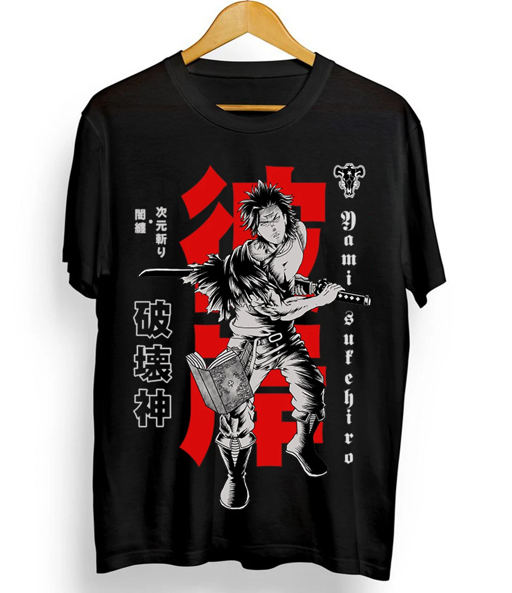 anime black shirt