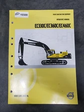 Volvo EC330C EC360C EC460C Hydraulic Excavator Factory Operators Manual