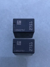(SET OF 2)GM DENSO 5 PIN MULTIPURPOSE RELAY 13502751 (2751) tested with warranty
