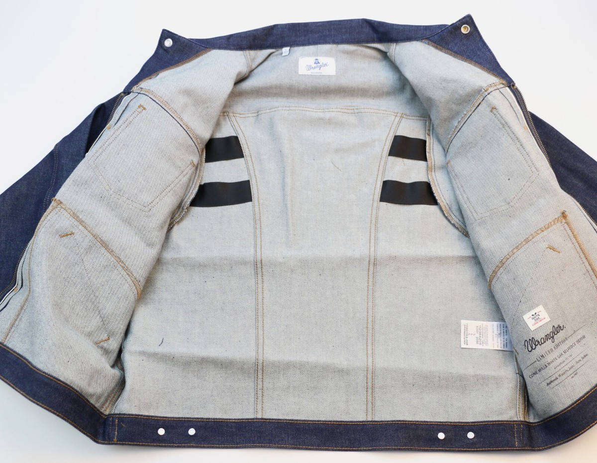 Wrangler Men's Denim Jacket 11MJZ Cone Mills White Oak