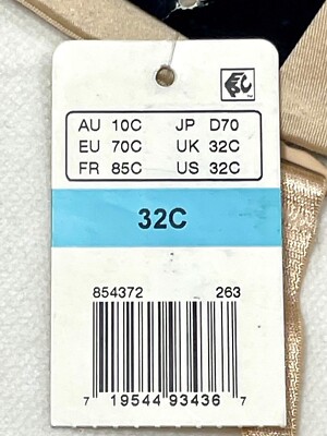 NWT Wacoal Women's 32C Staying Power Wireless Strapless Bra 854372