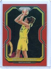 2021 Panini WNBA Prizm BREANNA STEWART RED Prizm No 85 STORM #9/299