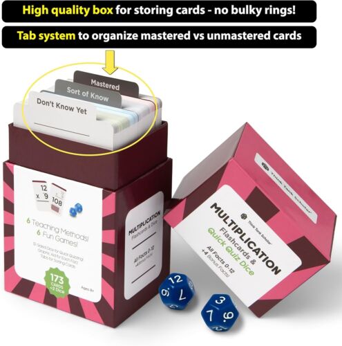 Complete Multiplication & Division Flash Cards Set for Innovative Classroom Use - Picture 9 of 11