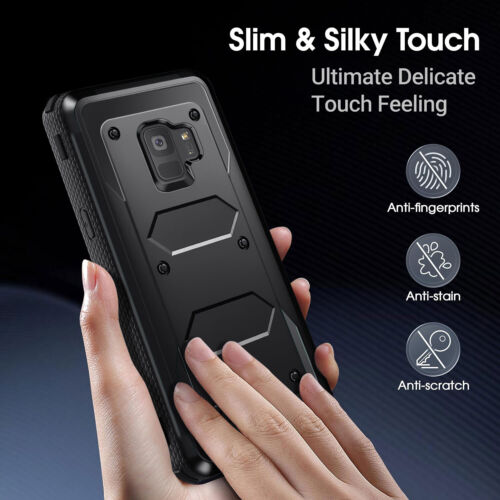 Für Samsung Galaxy S9 / S9 Plus Hülle Stoßfest Robust Handyhülle / Hartglas - Bild 60 von 64