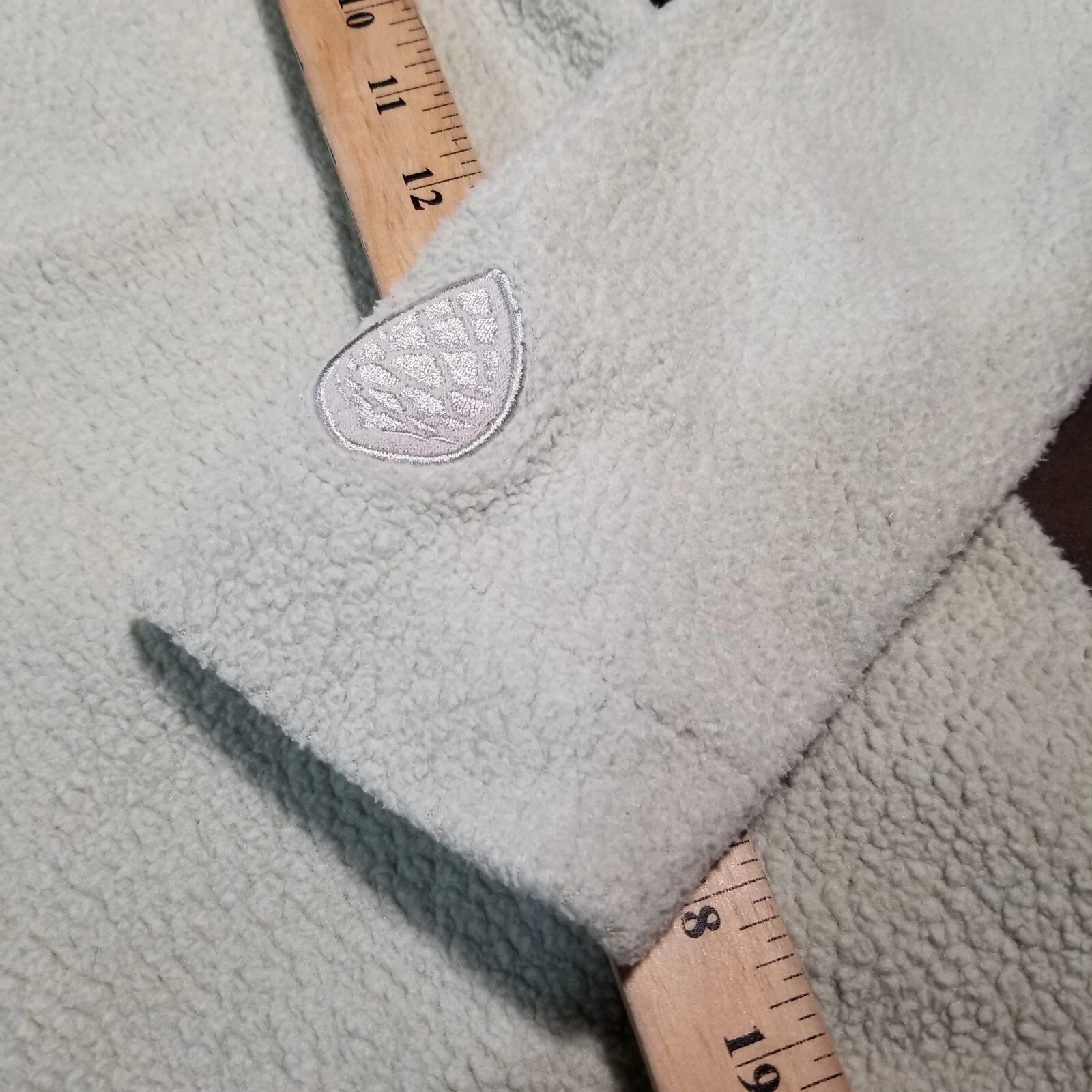 OFF WHITE STIO PILE 1 4 ZIP MAGLIONE FELPA UOMO SMALL OFF WHITE