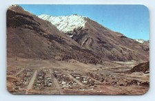 Postcard CO Silverton From Abover Photo Vtg A4