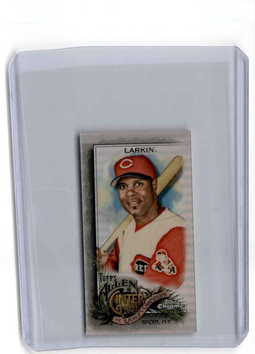 2022 Topps Allen & Ginter Chrome Mini Barry Larkin Cincinnati Reds