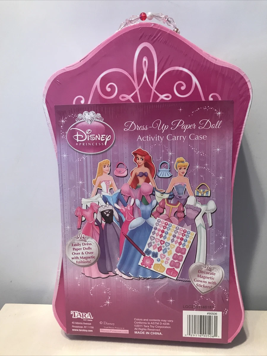 Poup es magn tiques en papier dressing princesses Disney et tui de transport