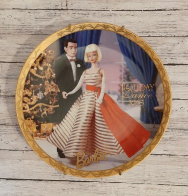 Enesco Barbie Collectors Plate Holiday Dance 1965 Limited Edition #1697/ 10,000