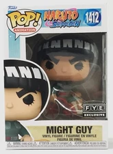Funko Pop! Naruto Shippuden Might Guy #1412 FYE Exclusive With Pop Protector