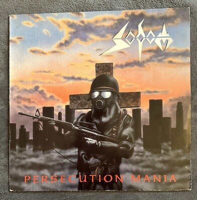 SODOM 'Persecution Mania', Vinly, LP, Schallplatte von 1987, first pressing