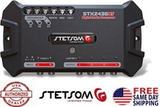 STETSOM STX2436BT BLUETOOTH 4 OUTPUT CROSSOVER - USA DEALER - SAME DAY SHIPPING