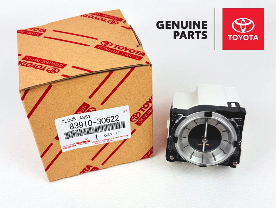 Genuine Lexus GS350 GS450h 2013 Dash Clock Analog Luxury New Oem 83910-30622 - Image 3 of 4